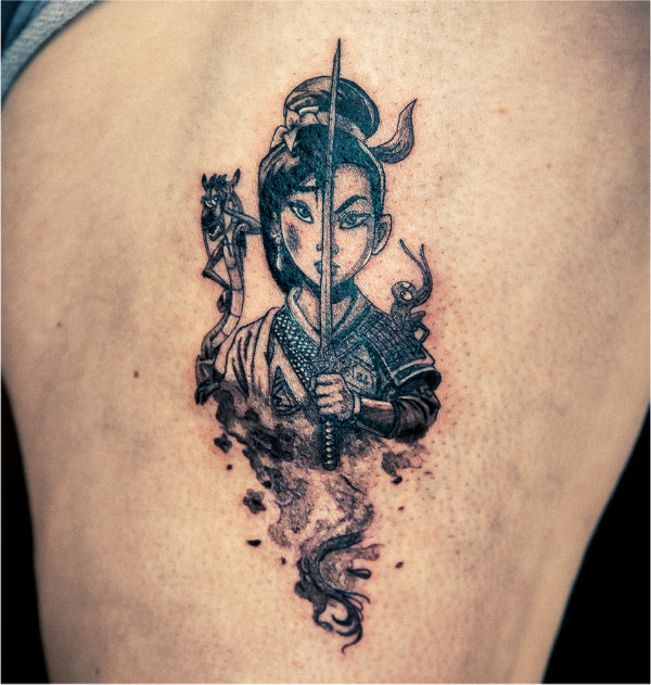 Tatouage cartoon